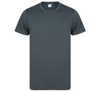 Tombo Men's Performance Polyester T-Shirt in Charcoal | Size: XS Tombo Charcoal XS