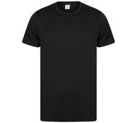 Tombo Men's Performance T-Shirt in Black | Size: 2XL Tombo Black 2XL