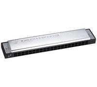 TOMBO No.3121 C# Key TOMBO BAND 21 holes Tremolo Harmonica Resin Silver NEW