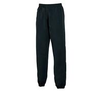 Tombo Teamsport Mens Sports Lined Tracksuit Bottoms / Jog Pants (S) (Black)