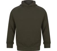 Tombo Unisex Athleisure Hoodie Slim Fit Longline Fleece Cotton Polyester