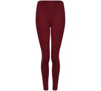 Tombo Women's Core High Waist Leggings in Maroon | Size: S/M Tombo Maroon S/M