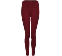 Tombo Women's Core Leggings in Burgundy | Size: S/M Tombo Burgundy S/M