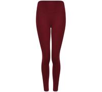Tombo Women's Core Pocket Leggings in Burgundy | Size: Large/XL Tombo Burgundy L/XL