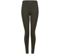 Tombo Women's Core Pocket Leggings in Dark Olive | Size: 2XL/3XL Tombo Dark Olive 2XL/3XL