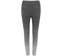 Tombo Women's Fade Seamless Leggings in Dark Grey | Size: 6-8 Tombo Dark Grey 6-8