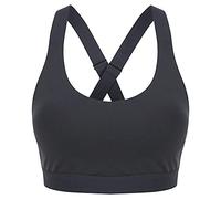 Tombo Womens/Ladies Core Medium Impact Bra (L) (Charcoal Grey)