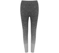 Tombo Women's Fade Seamless Leggings in Dark Grey | Size: 10-12 Tombo Dark Grey 10-12
