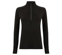 Tombo Womens/Ladies Long Sleeve Zip Neck Performance Top PC3042