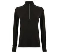 Tombo Women's long-sleeved ¼ zip top - Womens Sports Overtop, 88% Polyester