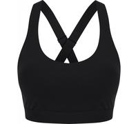 Tombo Women's Medium Impact Sports Bra in Black | Size: Large Tombo Black L