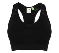 Tombo Women's Plain Seamless Sports Bra in Black | Size: Medium Tombo Black M