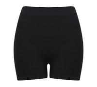 Tombo Women's Seamless Shorts in Black | Size: Large/XL Tombo Black L/XL