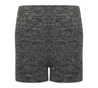 Tombo Women's Seamless Shorts in Dark Grey | Size: Large/XL Tombo Dark Grey L/XL