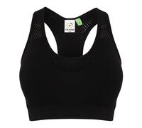Tombo Women's Seamless Sports Bra in Black | Size: 10 Tombo Black 10