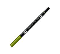 Tombow ABT 076 Dual Brush Pen - Green Ochre