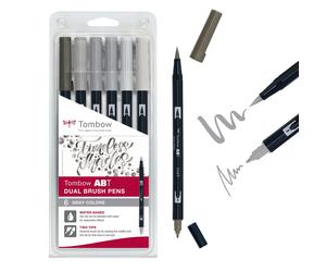Tombow ABT 6Er Set Gray Colors