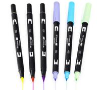 Tombow ABT Dual Brush Marker Pen Brush/Fine Nib 0.3-10mm 8 Colours Available