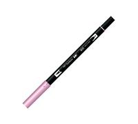 Tombow ABT Dual Brush Pen, ABT-800, pen with two tips, perfect for hand lettering and bullet journaling, water colourable, pale pink