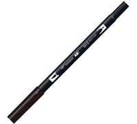 Tombow ABT Dual Brush Pen - Black (Pack of 6)