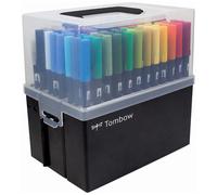 TOMBOW ABT Dual Brush Pens : Assorted Colours (Case of 108) : ABT-108C