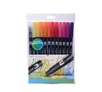 Tombow ABT Dual Brush Pen includes Blender Pen - Sunset Colours (Pack of 12)