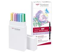Tombow ABT Dual Brush Pen - Pastel (Pack of 12)