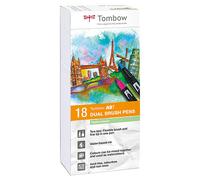 Tombow ABT Dual Brush Pen Set felt pen Multicolour 18 pc(s)