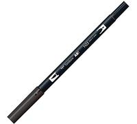 Tombow ABT Dual Brush Pens - Lamp Black N25 (Set of 6)