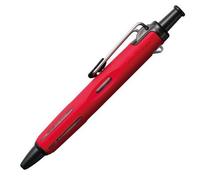 Tombow Airpress Retractable Ballpoint Pen 0.7mm Tip Red Barrel Black I