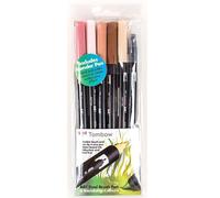 Tombow ABT Dual Brush Pen Primary Colour Box (6pc)