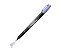 Tombow Brush Pen Fudenosuke pastel for black paper, lavender
