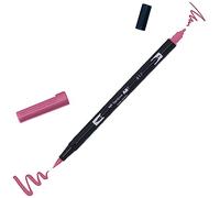 Tombow DUAL BRUSH-817 Marker Pen Double Tip Brush - Mauve Colour
