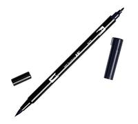 Tombow Dual Brush Pen Art Marker, N15 - Black, 1-Pack