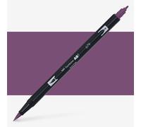 Tombow ABT 679 Dual Brush Pen - Dark Plum