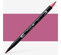 Tombow DUAL BRUSH-817 Marker Pen Double Tip Brush - Mauve Colour