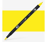 Tombow : Dual Tip Blendable Brush Pen : Process Yellow