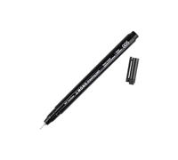 Tombow Fineliner MONO drawing pen, line width 005 (approx. 0.20 mm), pigment ink, water and light resistant, for sketching, illustrating and drawing, black, WS-EFL-H-005