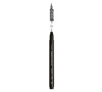 Tombow Fineliner MONO drawing pen, line width 01 (approx. 0.25 mm), pigment ink, water and light resistant, for sketching, illustrating and drawing, black, WS-EFL-H-01