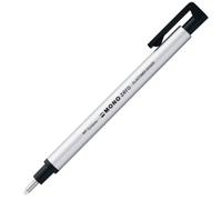 Tombow Holder Eraser, Mono Zero Round Shapre Silver (EH-KUR04)