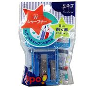 Tombow Ippo Pencil Sharpener, 2 Blade Size, Assorted Colors, 1-Pack