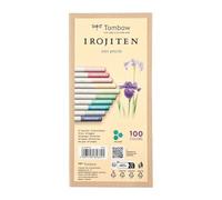 Tombow IROJITEN artist's coloured pencil set of 10, pastel colours lII, wax-based lead for smooth transitions [CI-RVP-10C]