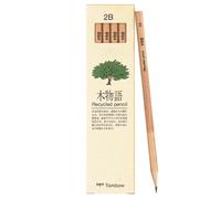 Tombow LA-KEA-2B alta qualità, riciclata durezza matita 2B, 12-Set Durezza: 2B