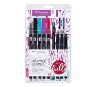 Tombow LS-AVD "Advanced" Lettering Set, Black