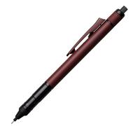 Tombow Mechanical Pencil 0.5mm Monogram Melody (Perfected in Black Monograph), Dark Red DPA-165B