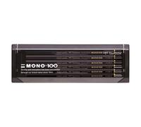Tombow MONO 100 4B Pencil 1 dozen (12 pieces) MONO-1004B Drafting and Drawing