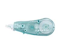 Tombow MONO CCE5 Mini Correction Roller, Blue Green, 5 mm x 6 m, Perfect for Bullet Journal Dot Grids, Immediately Rewritable for Right and Left-Handed Users, Includes Protective Cap [CT-CCE5-62-B]
