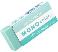 Tombow Mono Colors Eraser Green, Plastic, Colourful, Phthalate and Latex Free, 19 g, for School, Office and Drawing