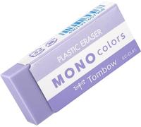 Tombow Mono Colors Eraser Purple, Plastic, Colourful, Phthalate and Latex Free, 19 g, for School, Office and Drawing