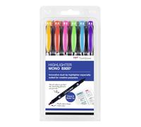 Tombow Highlighter MONO Edge Assorted PK6